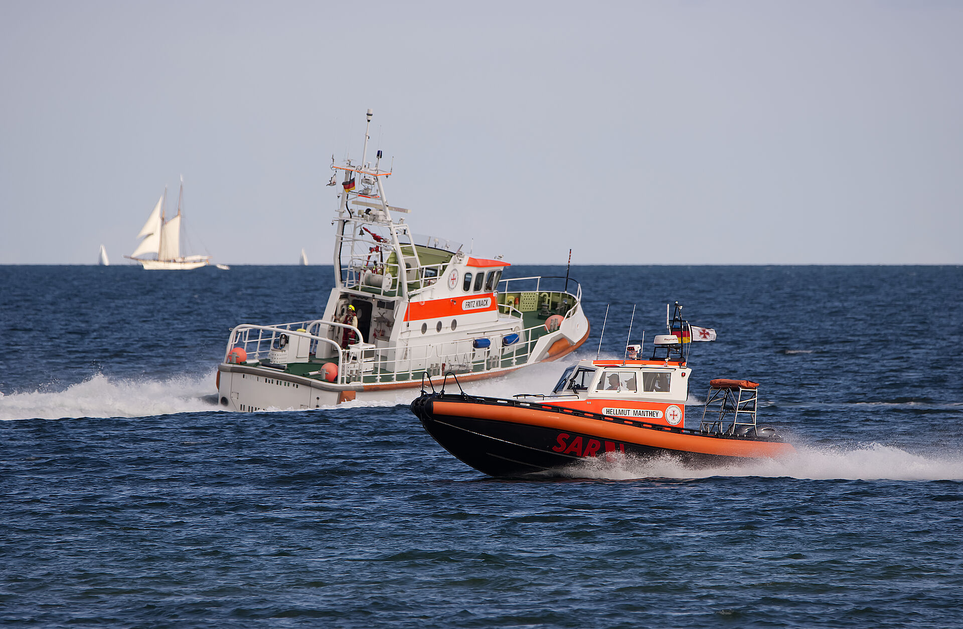 Einsatz der Seenotretter: Rauchentwicklung auf Segelyacht